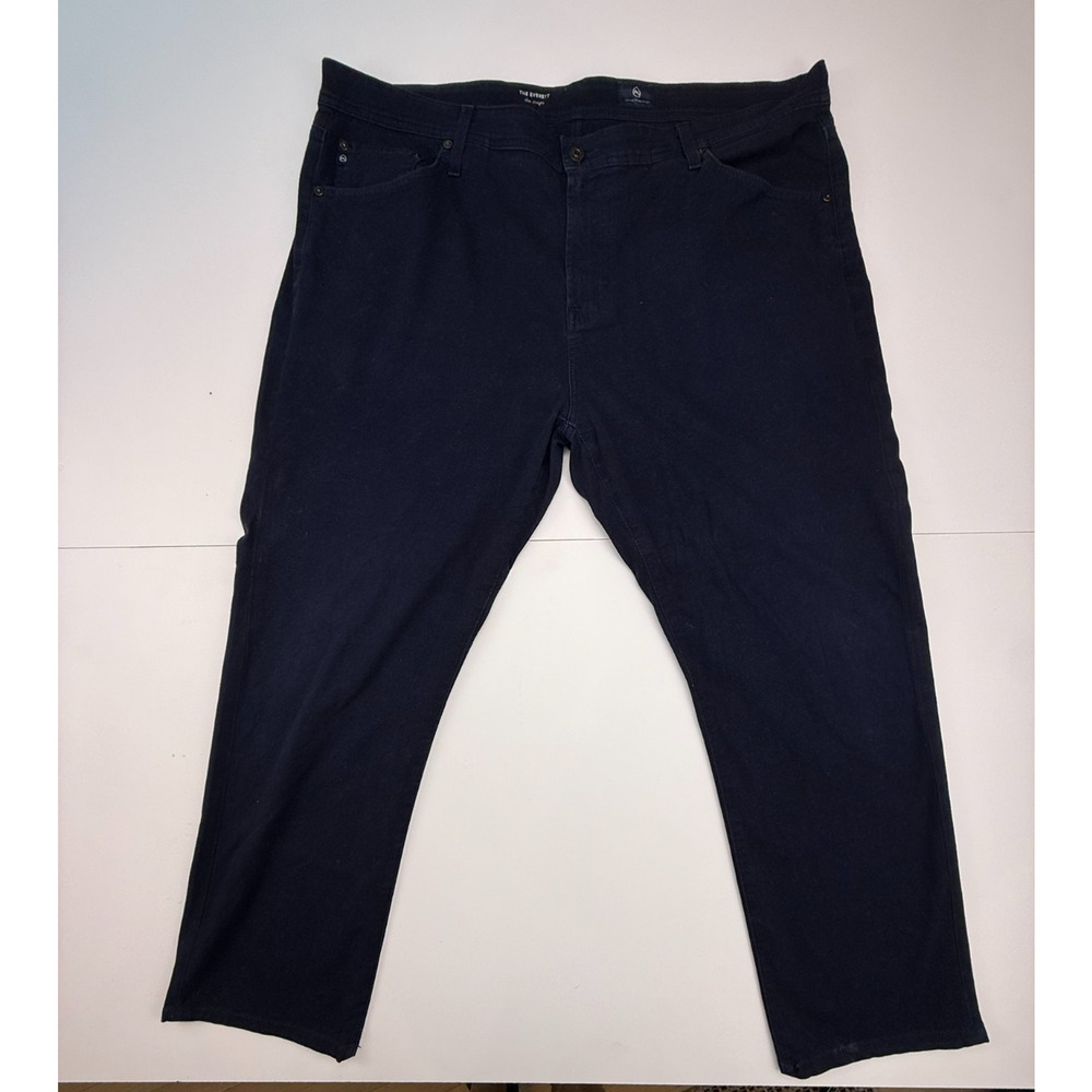 AG Adriano Goldschmied Everett Slim Straight Jeans Men's 40x34 Dark Wash Indigo - Picture 2 of 9
